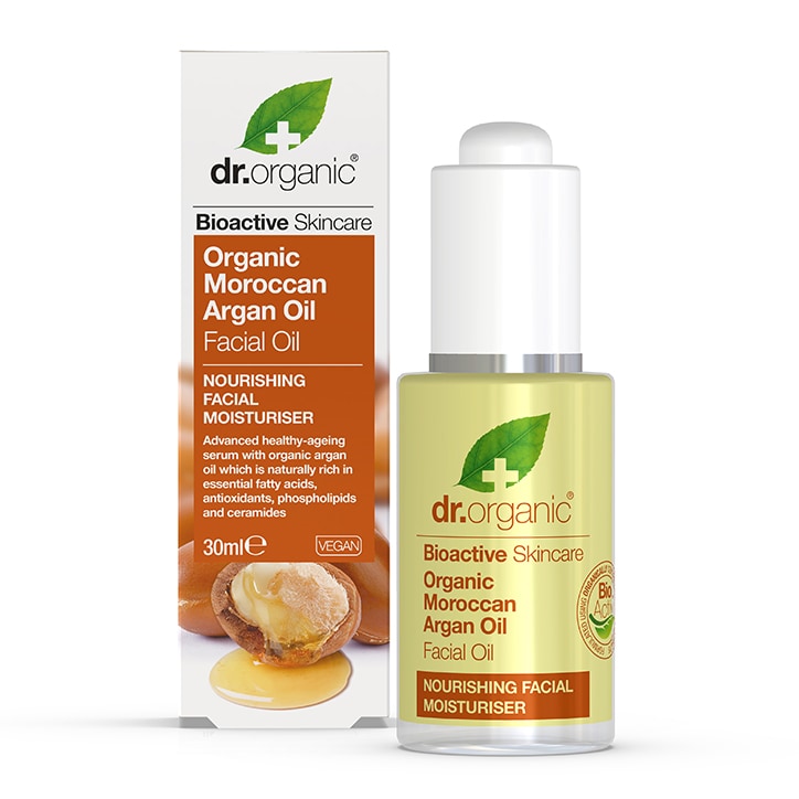 Dr Organic Moroccan Argan Oil Facial Oil 30ml